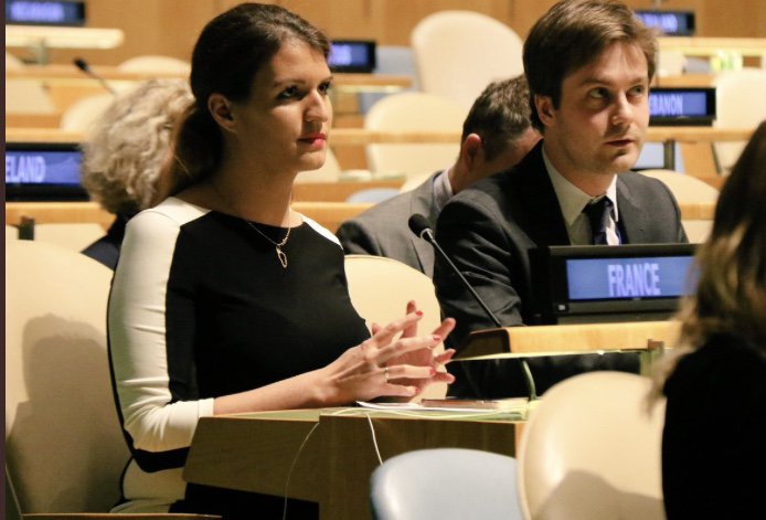 MarleneSchiappa's tweet photo. « Je suis heureuse de vous annoncer ici aux Nations Unies, au nom de la République française, notre augmentation de 10millions d’€ supplémentaires en faveur de #SheDecides pour l’accès aux droits sexuels et reproductifs. »
#CSW62 #diplomatieféministe @UN_Women @franceonu https://t.co/QAVDOF6LPJ