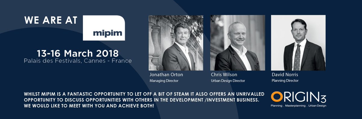 We have arrived at #MIPIM Drop us a note to arrange to meet our team! We look forward to seeing you #MIPIM2018