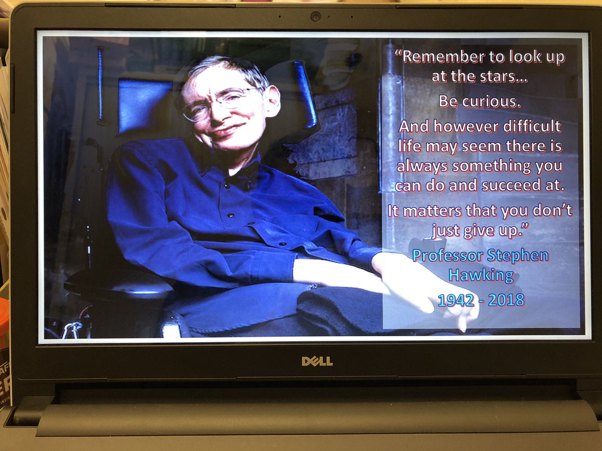 Twentytwentyluf's tweet photo. Today we are being inspired by #TheTheoryofEverything and the genius #stephenhawkingrip https://t.co/pivDijIzqH