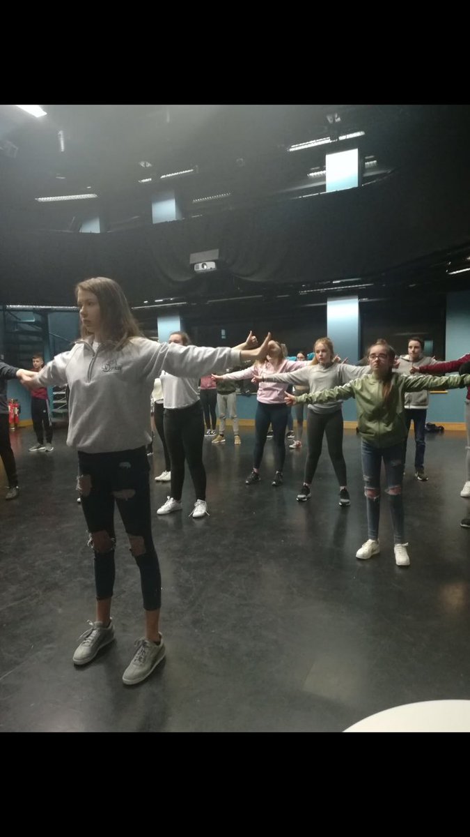 Rainbow Factory classes Comet and Neptune going through the #perform4life flashmob for 24th March <a href="/bspmlbt/">BSP</a> #GetActiveBelfast #beactive #behealthy