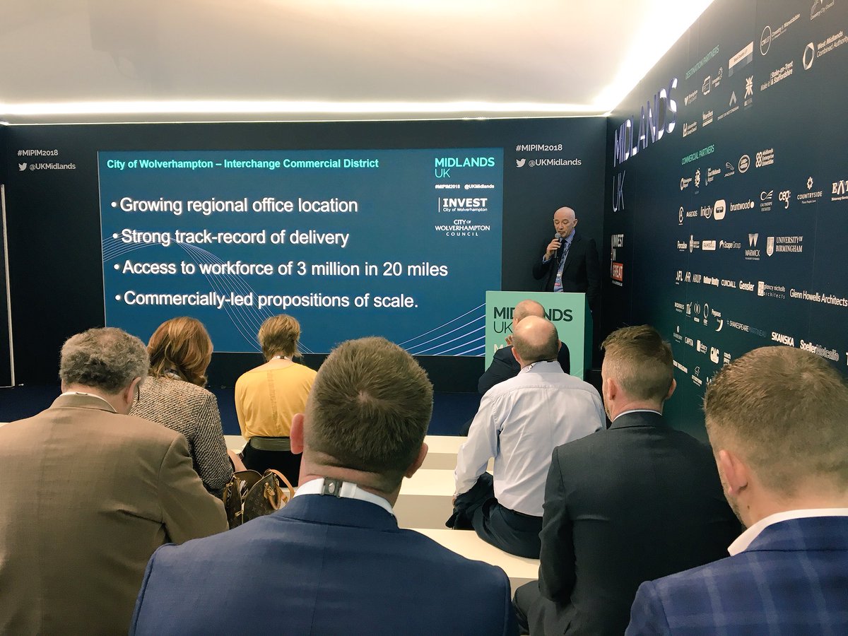 Tim Johnson, Strategic Director of Place for <a href="/WolvesCouncil/">Wolves Council</a> outlines the exciting new opportunities created by the City of Wolverhampton’s Interchange Commercial District #MidlandsUK