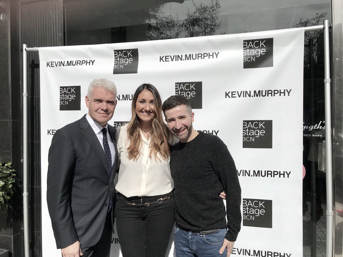 Presentación en <a href="/BackstageBCN/">Backstage BCN</a> de #colorme la nueva #coloracion de #kevinmurphy!