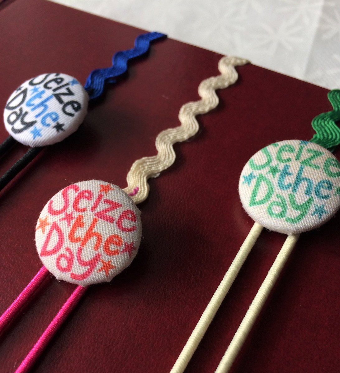 magicbutton77's tweet photo. Excited to share the latest addition to my #etsyshop:Seize the Day Diary Page markers, A4 and A5 Diaries #carpe diem  #diarypagemarker #pagekeeper #bookloverspresent #booklover #pagemarker #bookgift #bookmark #booksandzines #handmade  https://t.co/JbQol7MOAz https://t.co/LhKFEZhtMA