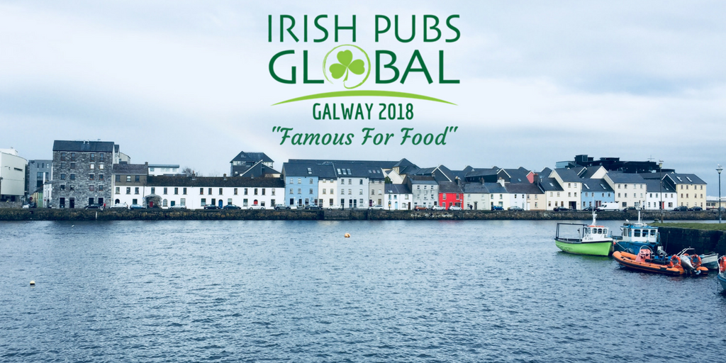 irishhospglobal's tweet photo. SAVE THE DATE! 7th - 9th October - Our Gathering 2018 event will take place in Galway! This year's theme is “Famous For Food”, highlighting the importance of showcasing #Irishfood in #Irishpubs and restaurants around the world. #FamousForFood https://t.co/WC1j0f9yuz