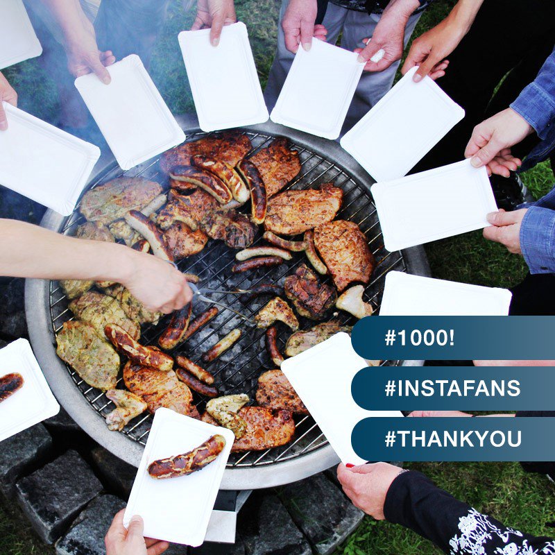 my_barbeque's tweet image. Lo and behold: We have 1000+ Followers already on our Instagram-Account at instagram.com/my_barbeque/. Come on over, have a look 😃!