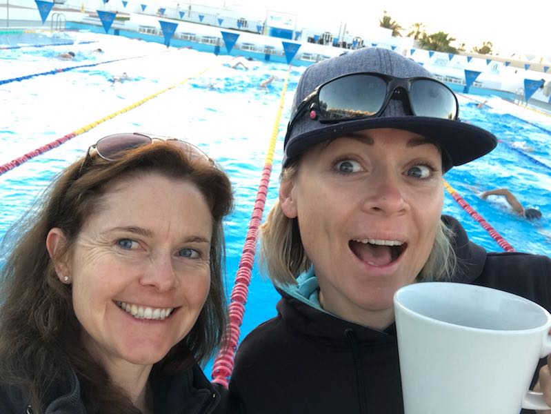 RaceForceLtd's tweet photo. Race Force and the coaches from @TotalTri_UK are out in Lanzarote #swim #Bike #running on our #spring #trainingcamp, we are going to be seeing a lot more of this pool today #togetherwetrain #togetherwerace #trainingtogether #learntogether #TTTLanza2018 @ActiveLanzarote https://t.co/wyDny7U21C