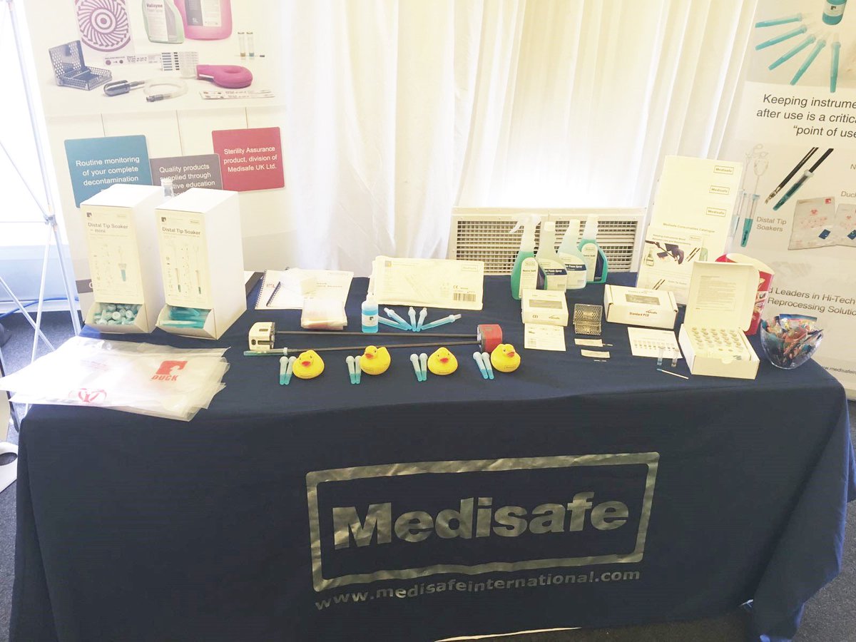 Are you attending the <a href="/NPAGUK/">NPAG</a> Theatres &amp; Decontamination Conference? If so pop along and see how to keep your instruments moist from OR to CSSD <a href="/Medisafe/">Medisafe UK Ltd.</a> today