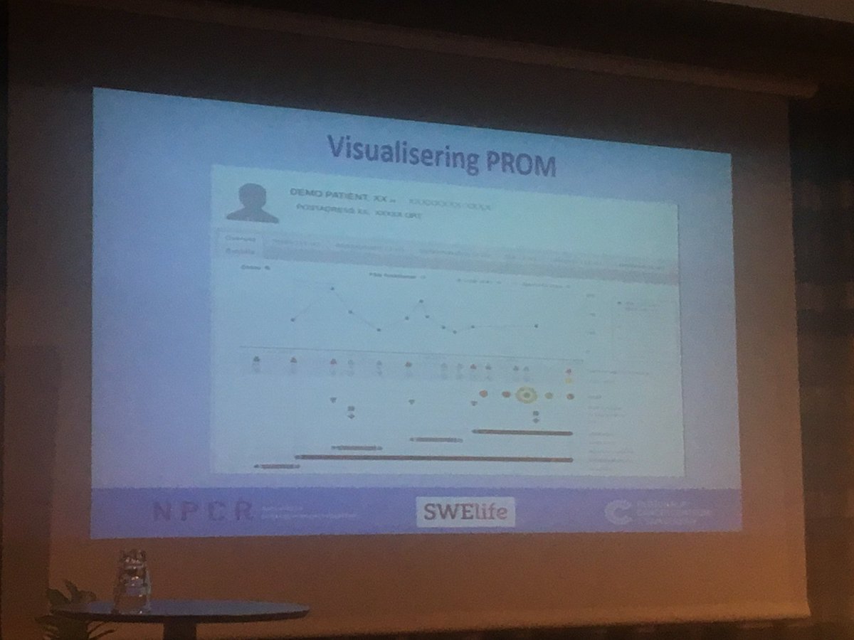 #dmagenda Ingela Franck Lissbrant angående genialt drag: hur PROM skapar beslutsunderlag och validerat beslutsstöd!