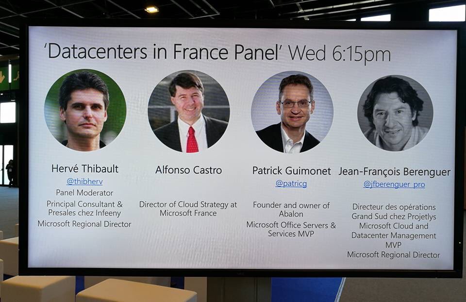 patricg's tweet photo. On se retrouve en fin de journée pour discuter DC en France
#MSCloud
#MSTechSummit
#MSTechSummitParis https://t.co/LqeoU0KVDp