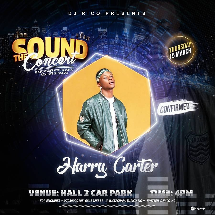 djrico_ng's tweet photo. @carter_strophy HARRY CARTER COMING THROUGH!! #tsc #thesoundconcert #djrico #Uniben #Unibenblood https://t.co/2h3GPSf5tb