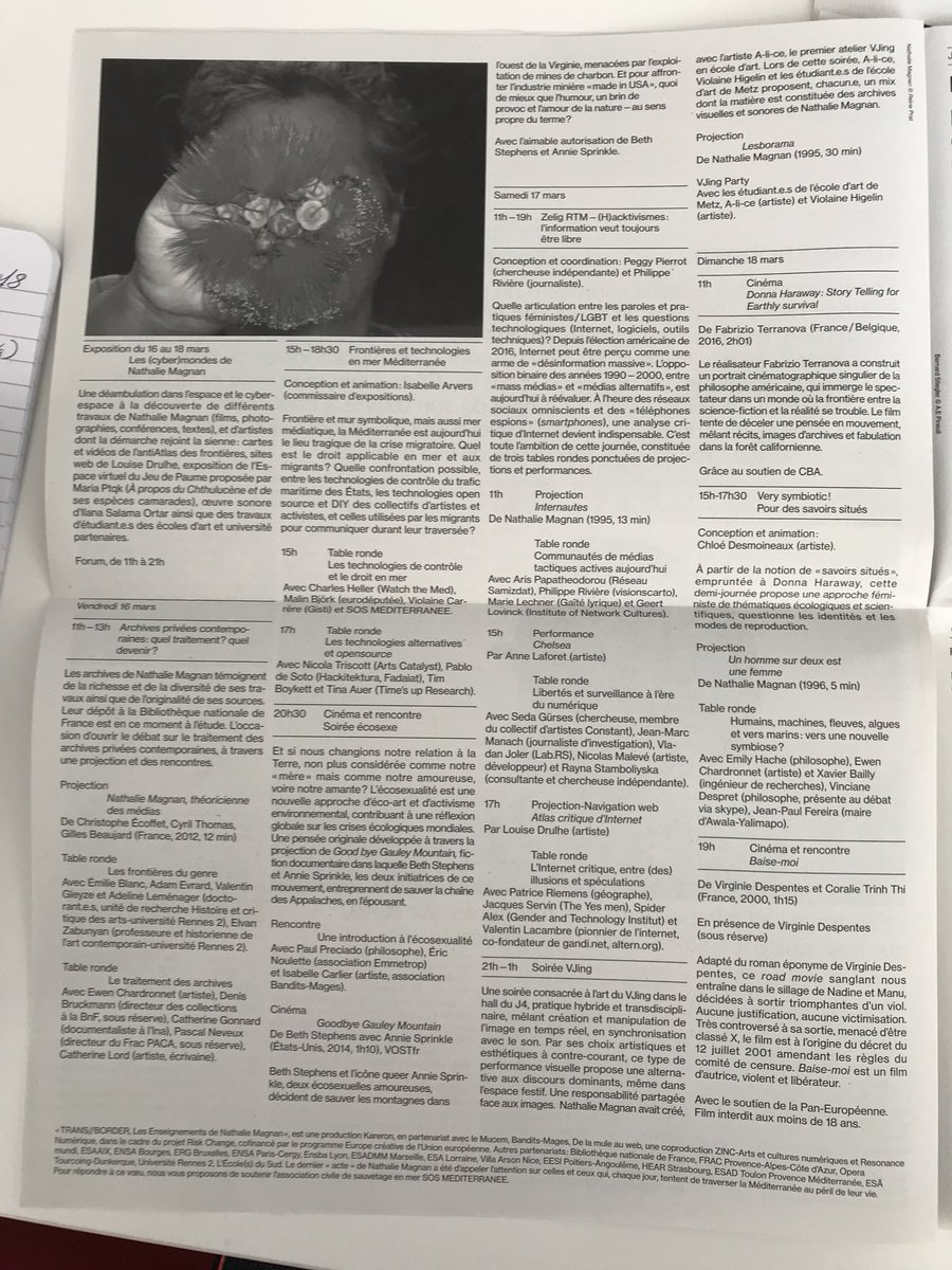 KIDKIBLA's tweet photo. Project meeting in Marseille started with publication of #riskchange exhibition and symposium TRANS / BORDER @Mucem. Opening on Friday, today Creative idea module and workshop with artist Isabelle Arvers. Looking forward. Thanx, @zinclafriche. https://t.co/kfru0t3NHi