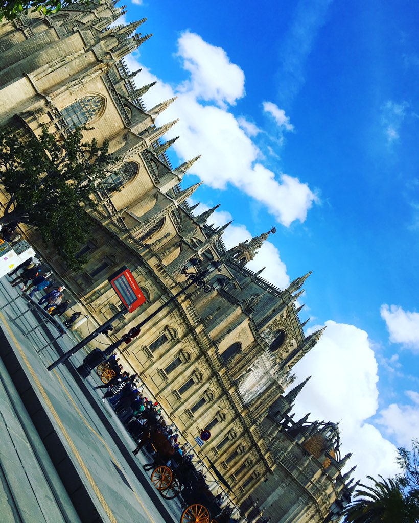 BDCFootball's tweet photo. BDC Academy Sevilla Tour 🇪🇸 @BarkingCollege #BDCAcademy #Cathedral #History #Culture https://t.co/fishZg72LJ