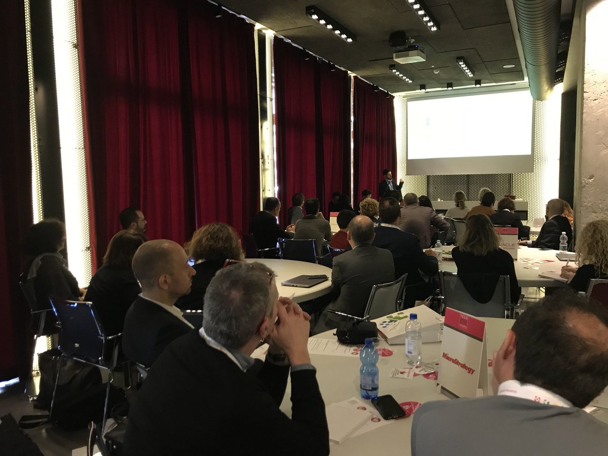 StefanoAlpi's tweet photo. Anche a #Milano il #TechSpeedDate di @IconsultingBI ha riempito la sala, 50 persone presenti per seguire le presentazioni e approfondire #Birst #Microstrategy #Oracle #Microsoft #Sap #Tableau in ambito #BusinessIntelligence &amp; #Analytics https://t.co/oZWVbP4AcT