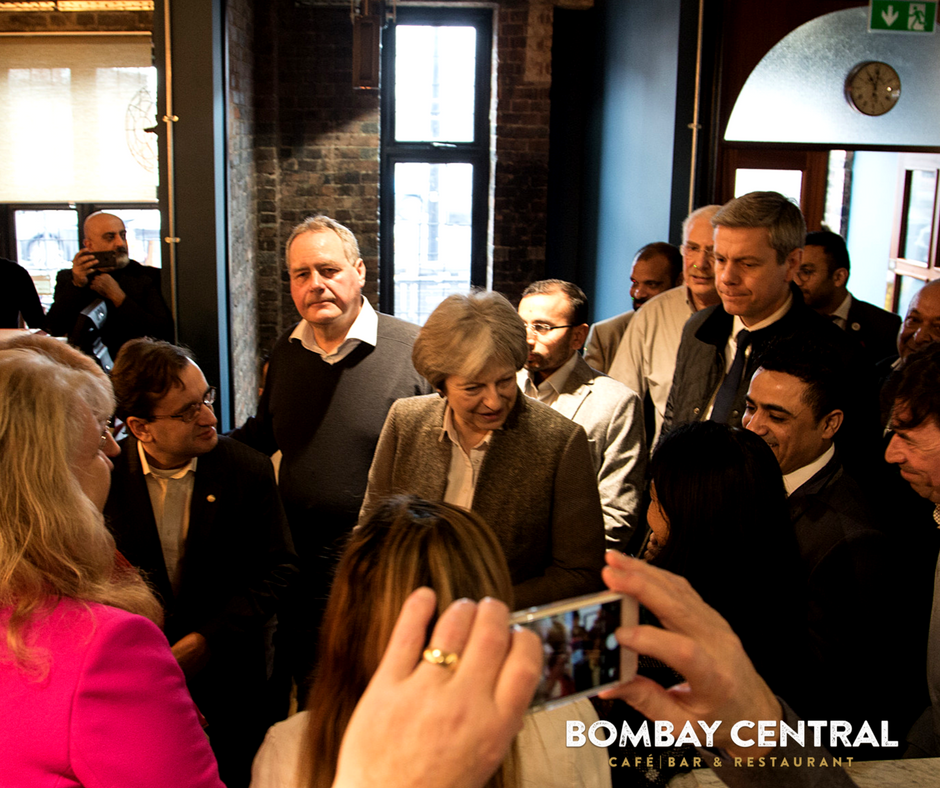 bombay_central's tweet photo. We would like to thank the Prime Minister for stopping by and hosting an event at Bombay Central with other Politicians and Councillors. We welcome everybody to enjoy the food and drink at Bombay Central and we were honoured and humbled by this particular visitor. #HappyJourney https://t.co/7SXPbFWwL2