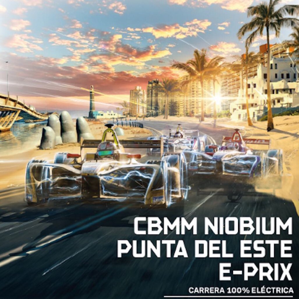 Vuelve la FÓRMULA-E a Punta del Este este Sábado 17 de Marzo 2018. Estaremos en el e-Village junto a Loop Bikes y <a href="/fia/">FIA</a> celebrando los 100 Años de <a href="/automovilclubuy/">Automóvil Club Uy</a> previo a la carrera. #AutoEléctricos #Uruguay