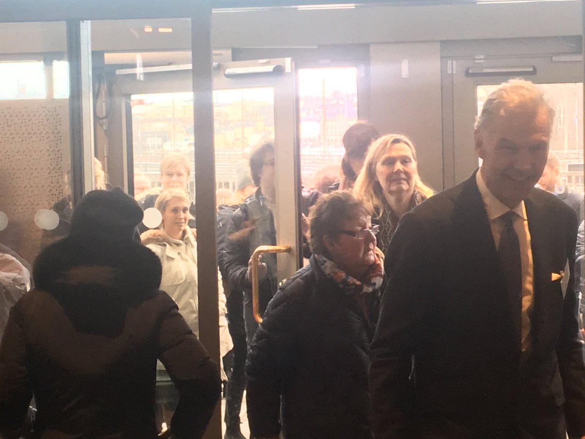 #dmagenda Brandlarm och utrymning mitt i GDPR session - allvar i budskapet understryks!