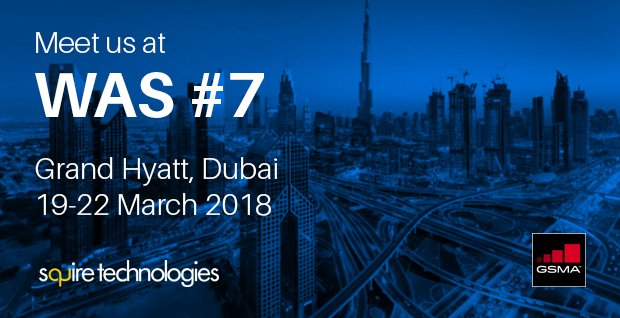 Squire_Tech's tweet photo. We will be in Dubai attending the @GSMA Wholesale Agreements &amp; Solutions (WAS #7) event next week. Would you like you to talk to us about our #DiameterSignalling products enabling 4G <-> 3G inter-op? https://t.co/RRaZK9Vf9r #WAS7 #GSMA https://t.co/dSDHKJVvau