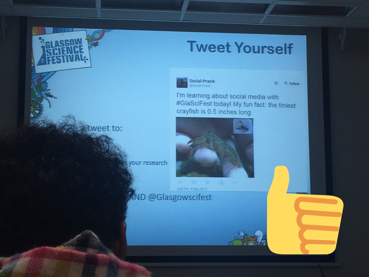 ZakiKoto's tweet photo. Learning how to effectively use social media in #GlaSciFest by @GlasgowSciFest for my social media and accounting research https://t.co/BnGFl3CT3d