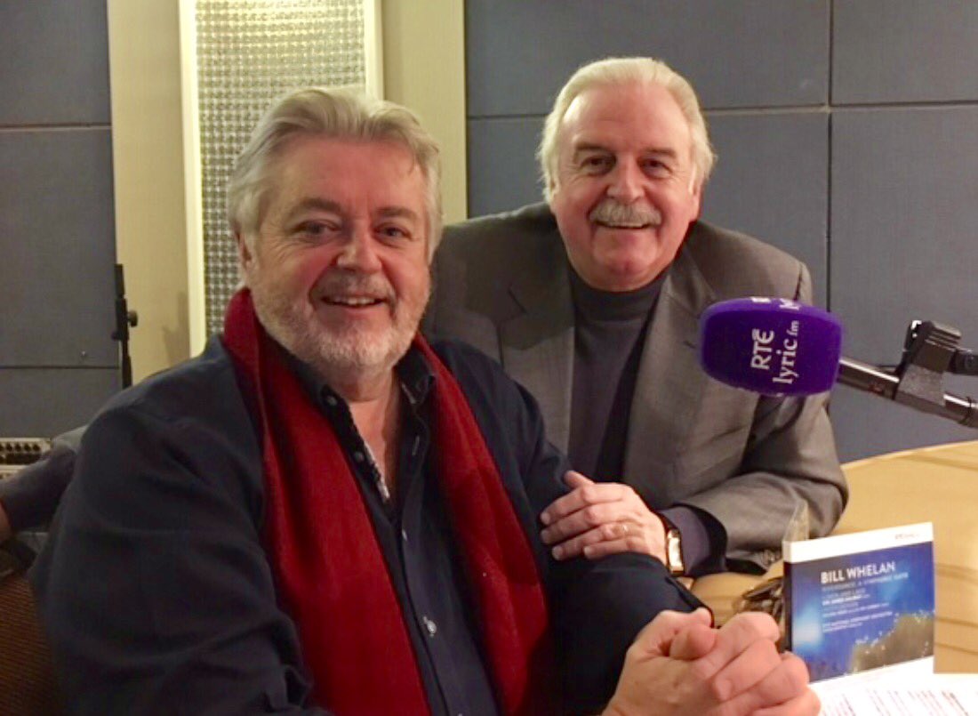 martylyricfm's tweet photo. Could have chatted for hrs Bill Whelan @ShivnaBill re his new cd @RTElyricfm label @RTE_NSO @Sir_J_Galway #ZoeConway #HelenaWood #DaveBrophy https://t.co/sW8Dxs0TOw