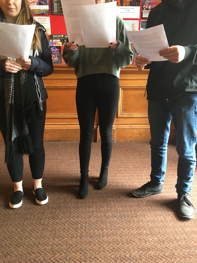 LookingGlassYe's tweet photo. Preparing for the YE Forth Valley Finals tonight. We hope to see you later 💕 https://t.co/suFhLqzzJG