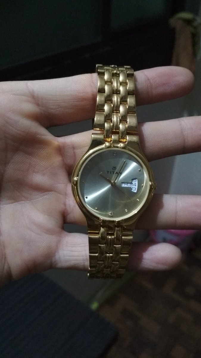 Himanshu Chourasia ππ¦π (@rain_man25) on Twitter photo <a href="/titanwatches/">Titan Watches India</a> #PiDay #PiDay2018 #titanwatches #ContestAlert
This πRound Shape #TitanWatch Is My Most Favorite Because This Is Gifted By My Father-In-Law On My Engagement.This Is Very Special To Me So I Wear This Watch On Special Occasions And Just Love Wear This :)
Titan Is A Classic Brand. <a href="/titanwatches/">Titan Watches India</a> #PiDay #PiDay2018 #titanwatches #ContestAlert
This πRound Shape #TitanWatch Is My Most Favorite Because This Is Gifted By My Father-In-Law On My Engagement.This Is Very Special To Me So I Wear This Watch On Special Occasions And Just Love Wear This :)
Titan Is A Classic Brand.