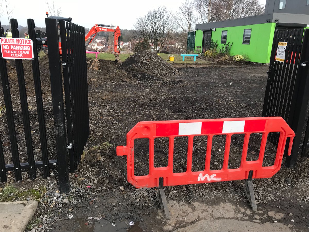 CATCHLeeds's tweet photo. Development of our new & improved car park has started this morning #ImprovingFacilities https://t.co/f8sQxi2k83