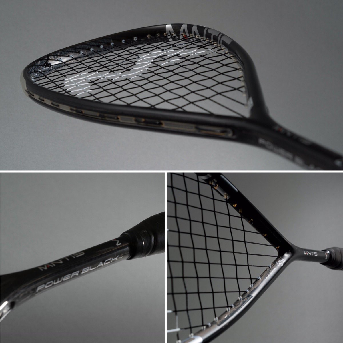 wearecreativ's tweet photo. A new cosmetic we’ve worked on with @MANTISsport for their recently launched MANTIS POWER BLACK squash racket now available in store and online #Squash #design #graphics #creativity #colour #productstyling #sportsdesign #branding #print #materials #technology https://t.co/bMKKwDpYF2