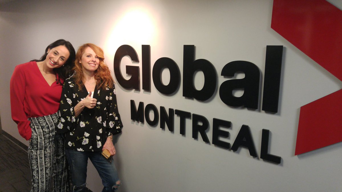 Quelle équipe! France d'Amour about to go live on <a href="/Global_Montreal/">Global Montreal</a> to talk <a href="/expomangersante/">Expo Manger Santé et Vivre Vert</a> #EMS2018 head to globalnews.ca/montreal to watch!!