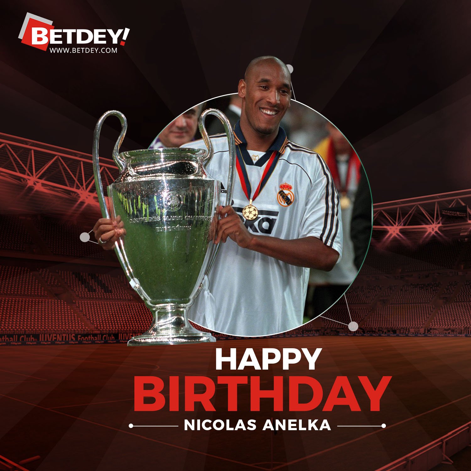 Happy birthday, former Real Madrid star & 2000 winner Nicolas Anelka!    