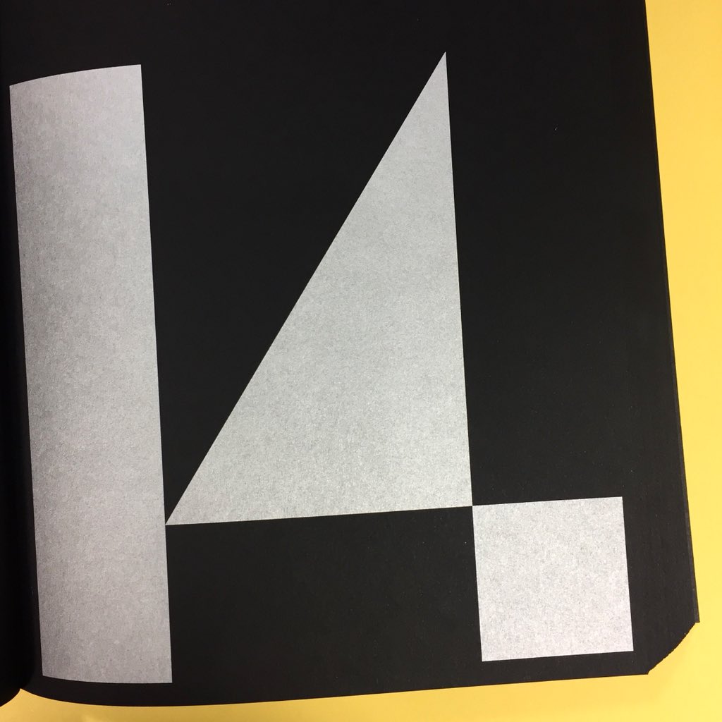March 14
Counter-Print
The focus of this design was on the beauty &amp; form of the numbers, distilling their shapes down &amp; abstracting them until a solution was reached that was both removed from its original appearance, yet retained legibility.

#Fedrigoni365 <a href="/Counterprint/">Counter-Print</a>
