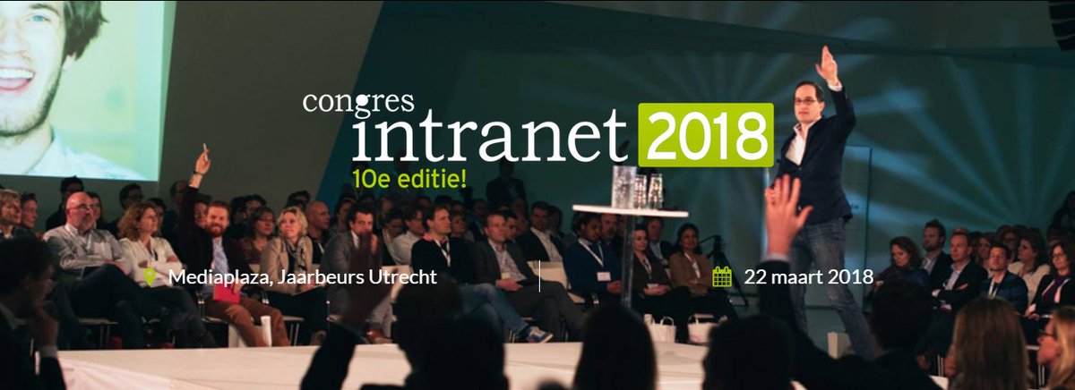 Wij hebben nog twee 50% kortingscodes voor Congres Intranet 2018 de 22ste. Stuur ons een bericht via Twitter of e-mail naar info@capica.nl als je interesse hebt! #intra18