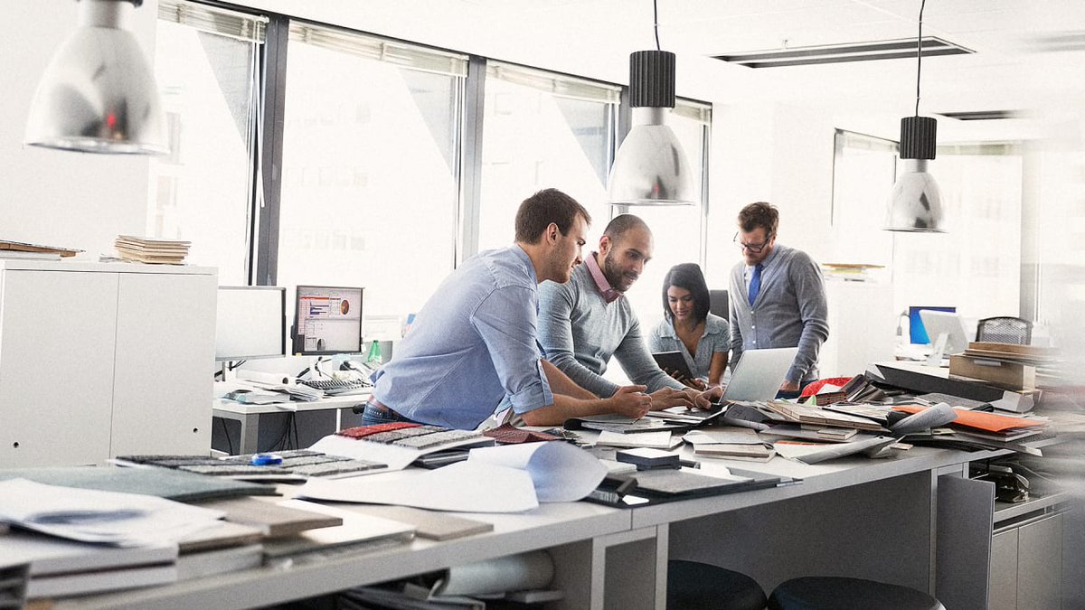 Consejos para hacer de tu zona de trabajo más feliz y productiva >>> bit.ly/2FGL3N7 <a href="/FastCoDesign/">Co.Design</a>