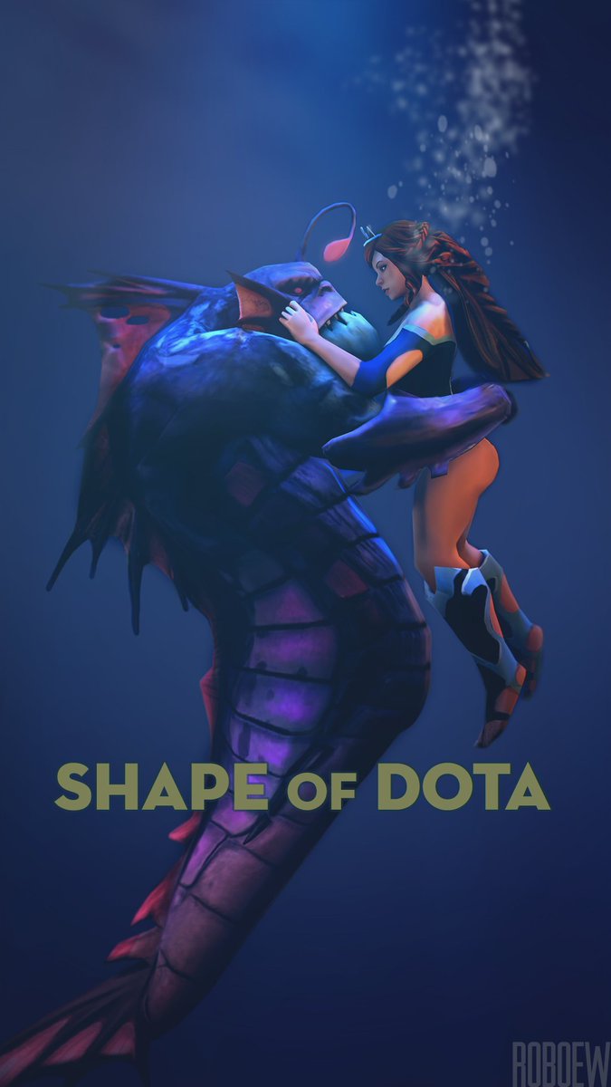 Roboew's tweet photo. #TheShapeofWater #ShapeOfWater #Dota #dota2 #Mirana #Slardar #SFM https://t.co/TUx0S8f5gb