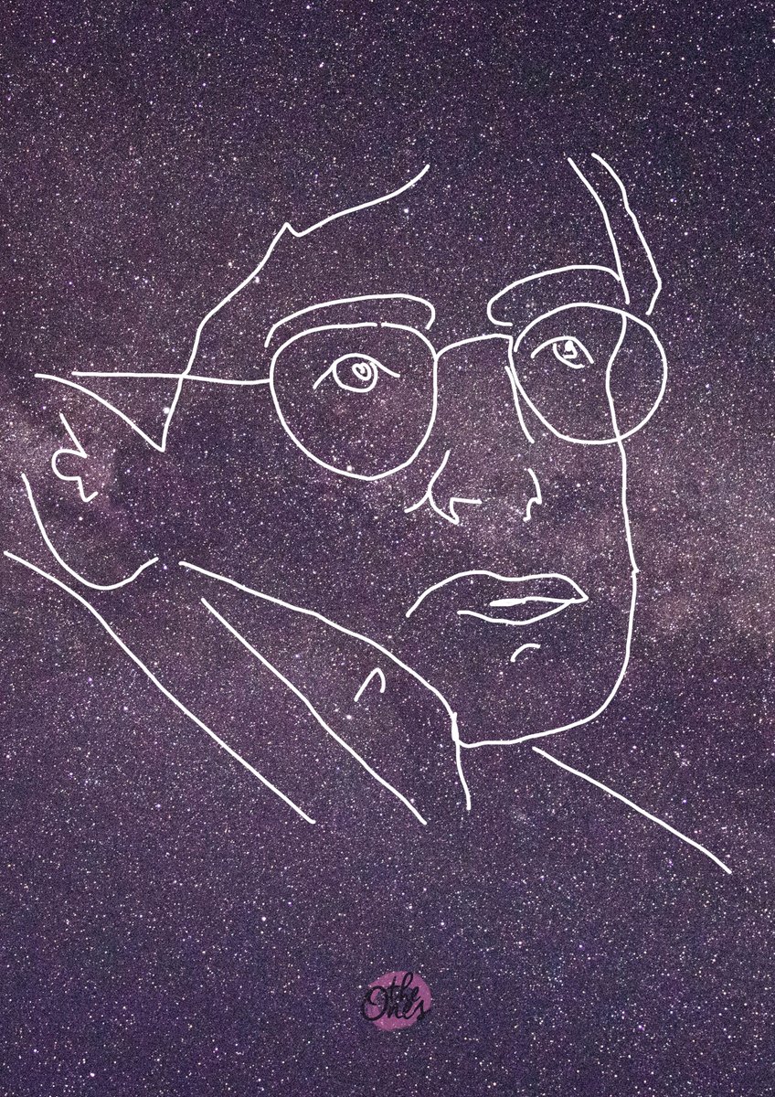 _the_ones's tweet photo. "Be curious. Remember to look up at the stars and not down at your feet. There is always something you can succeed at" 🚀 #StephenHawking https://t.co/iymqN2yvuX