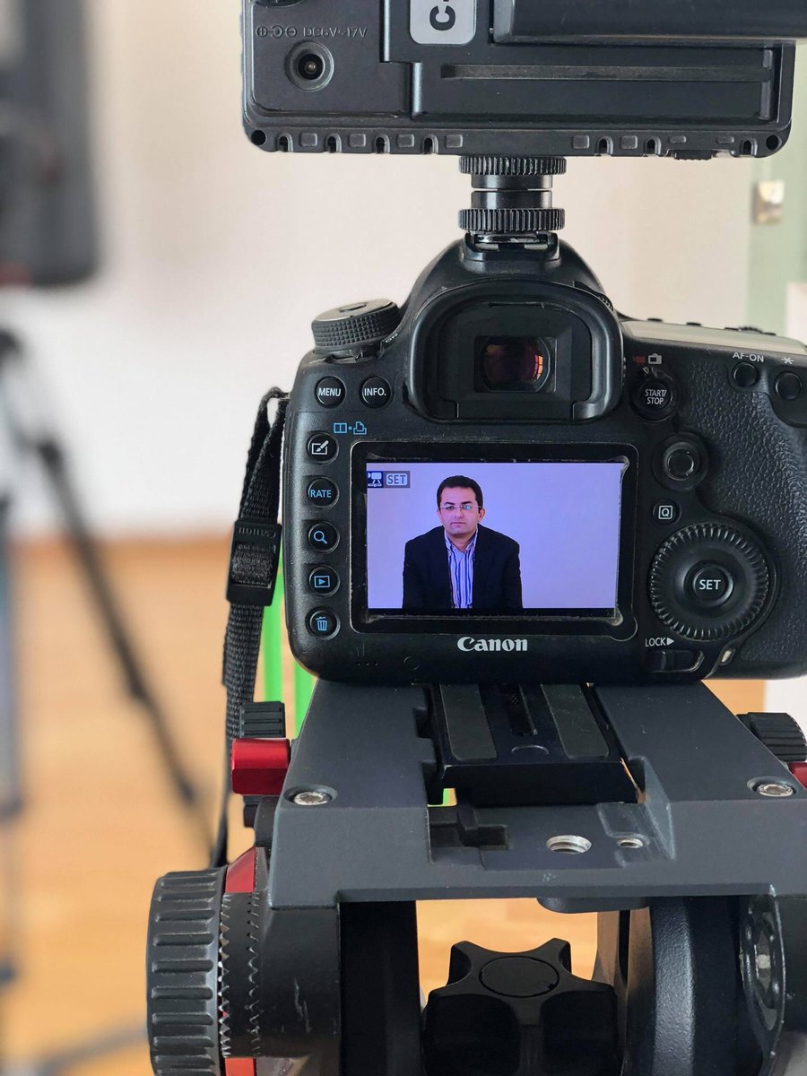 InfluenceCommEG's tweet image. Behind the scenes from #InfluenceDigital's shoot with economist Omar El Shenety, along other influential figures, for a massive campaign we're currently working on with @MisrElKheir Foundation . We can't wait to show all of you what we have in store. #InfluClients