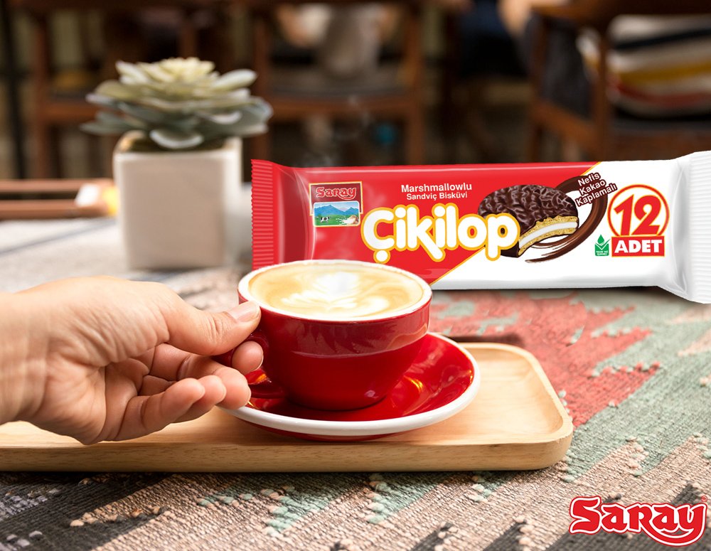 Saray Çikilop; enfes kakao ile kaplanmış, taze iki bisküvi arası yumuşacık marshmallow!

Sen de Saray’dan lezzet paketi ister misin? Bu iletiyi BEĞEN ve RT yap, Saray’dan lezzet paketi kazanma şansı yakala! 
Ayrıntılı bilgi ve yarışma şartları Facebook’ta!
#Saray #SarayBisküvi