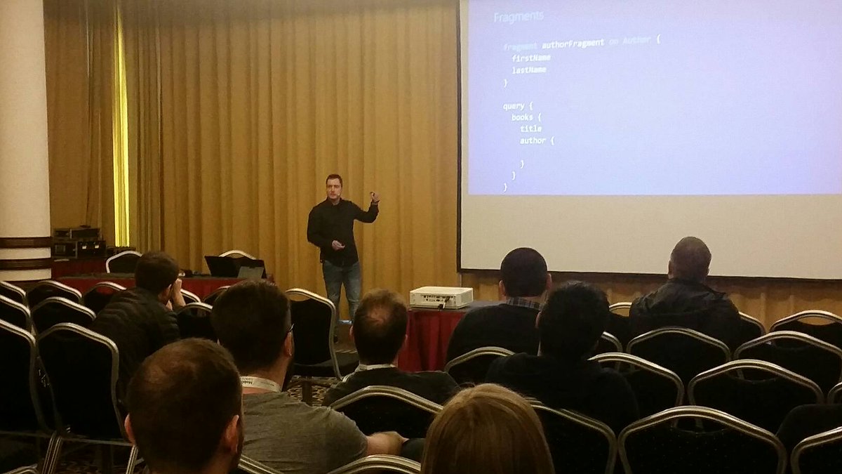 MobileTechCon's tweet image. &quot;GraphQL - forget (the) REST&quot; mit @CSchwendtner. #MobileTechCon