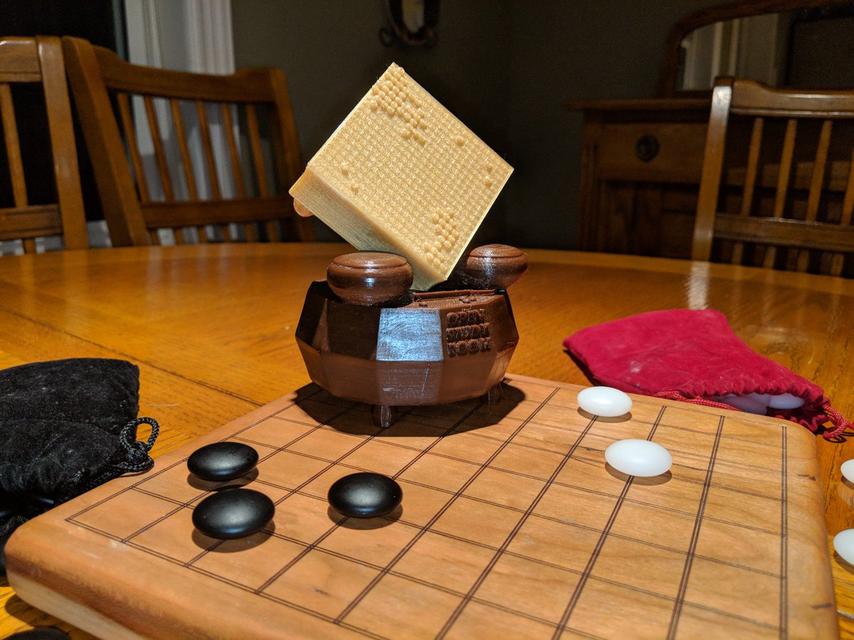 Creator's Invitational trophy; take 1. From the Open Study Room