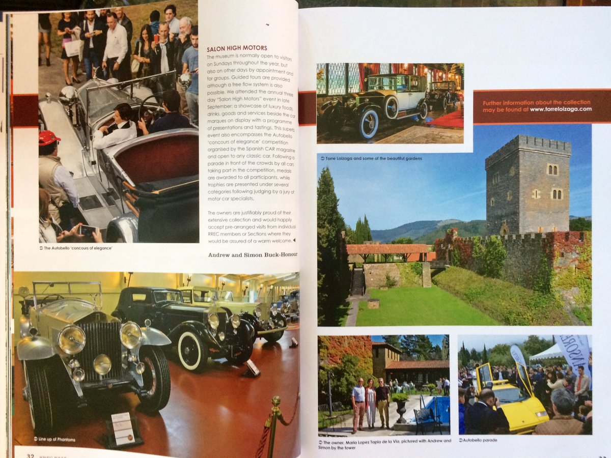 torreloizaga's tweet photo. Gracias por vuestra visita!! @SpainPremiumMag Esperamos veros en la III edición del Salón @HighMotors https://t.co/uT9opXgddc