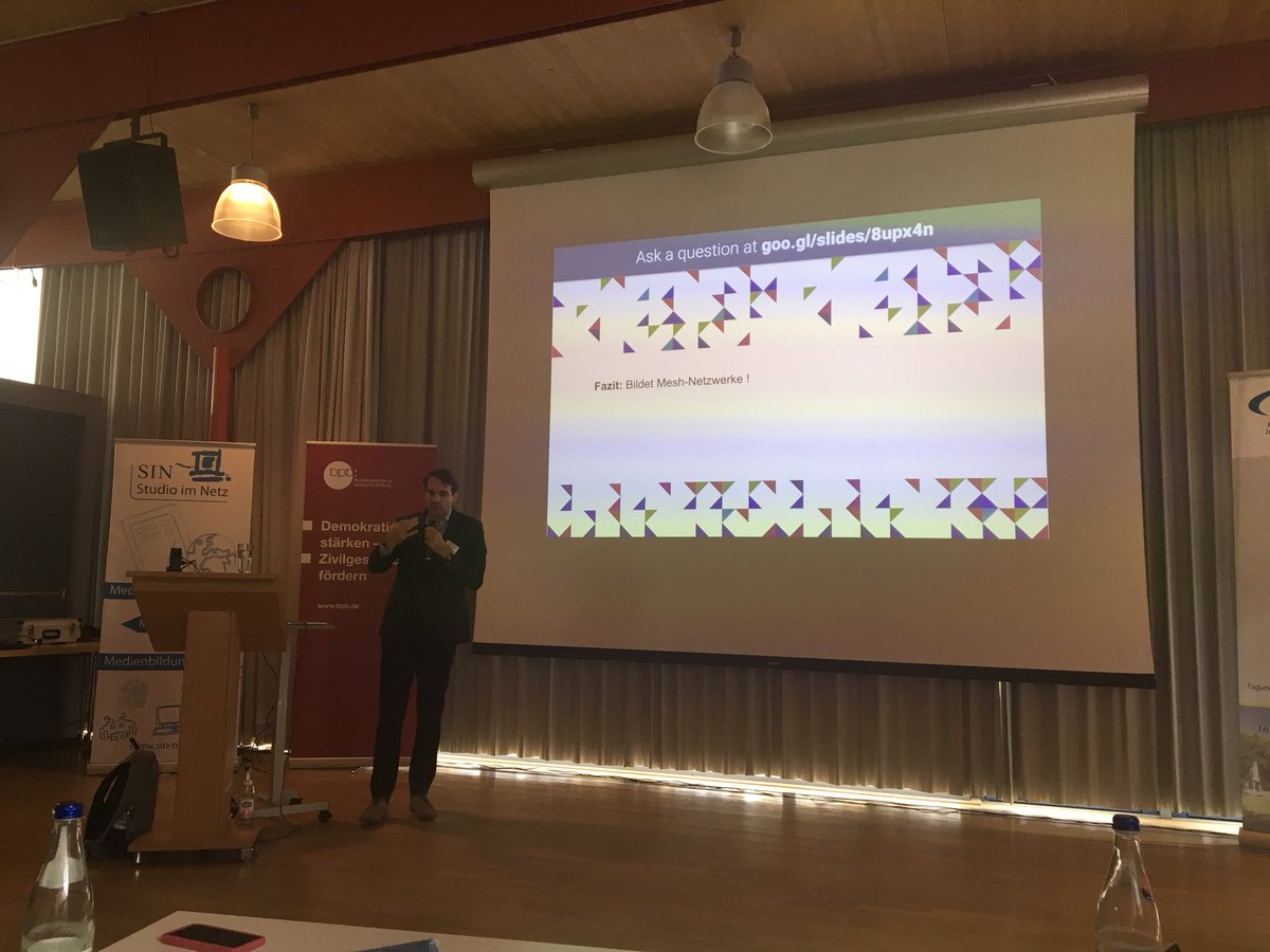christinedebold's tweet photo. und zum schluss der appell von @SebJabbusch #git18 https://t.co/8Z9vjc5Z28
