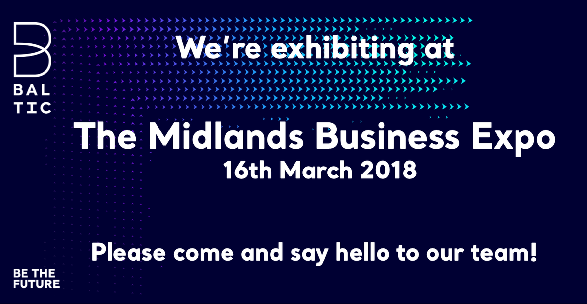 BalticTraining's tweet photo. Our team are exhibiting at the @TheMBNetwork expo on Friday! 

Come see @RuthWatson_, @JamieBaltic, and @Bethany_Baltic to see how Baltic can help your business grow using #apprenticeships!

Plus, we will definitely have some goodies for you!

#MBNEXPO18 https://t.co/Co4YeUWdRg