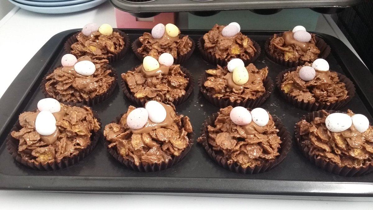 Our delicious chocolate easter nests are back!!