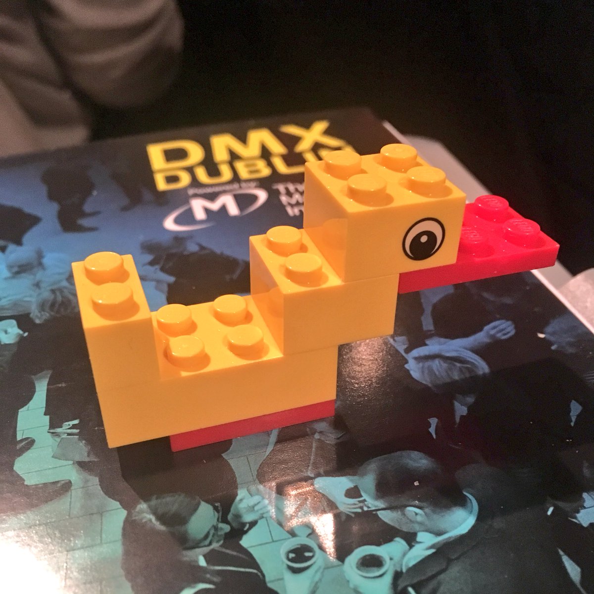 Laura_A_Murphy's tweet photo. Embracing creativity and imperfection seems to be a theme here today at #DMXDublin 

Also, here is a duck. #Lego https://t.co/35UGd2Jmw9