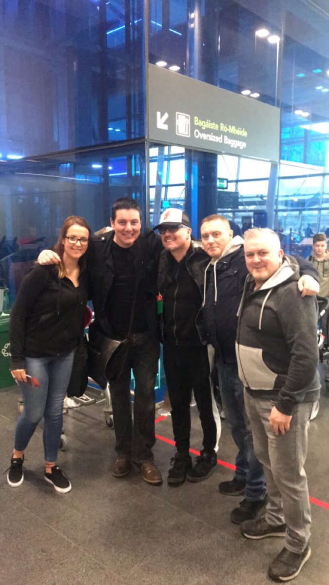seagency1's tweet photo. And we’re off...next stop Dubai for @joshuatree_ie  and @Laura_Breheny for @McGettigansJLT  #PaddysParty with @Kodaline @TheCoronas and @LittleHoursBand ✈️🎸🎤 #SEAEntertainment #StPatricksDay https://t.co/7T6Y3qDG8C