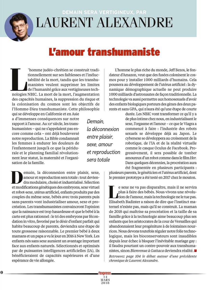 L'amour transhumaniste 😳