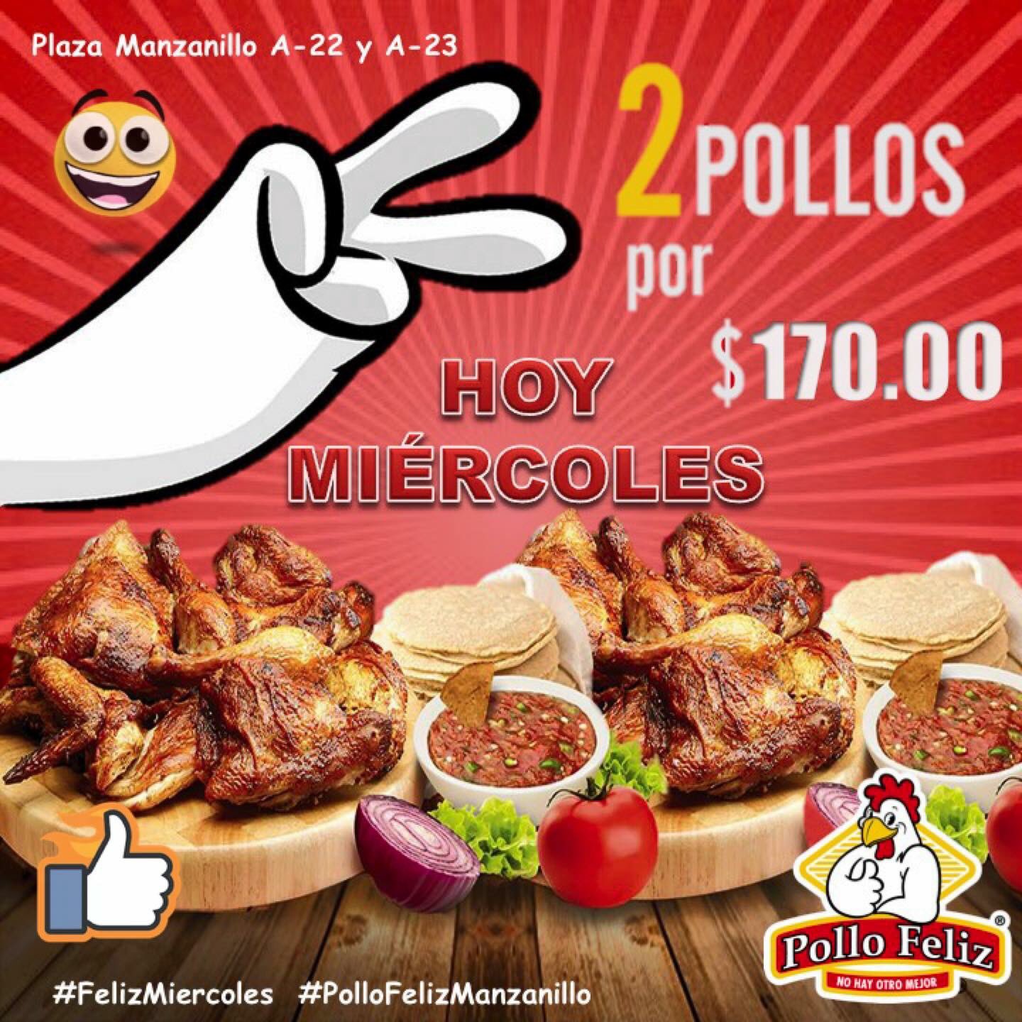 Pollo Feliz Manzanillo on Twitter: 