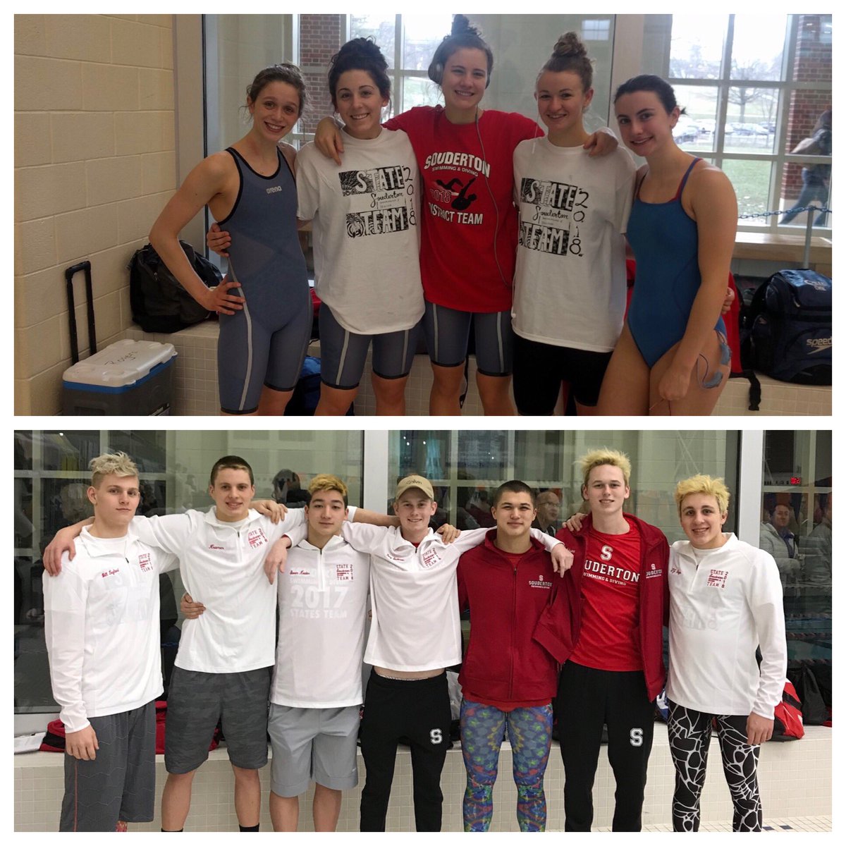 Best of luck to <a href="/SoudertonSwim/">Souderton Swim&Dive</a> today as they compete in the STATE CHAMPIONSHIP!