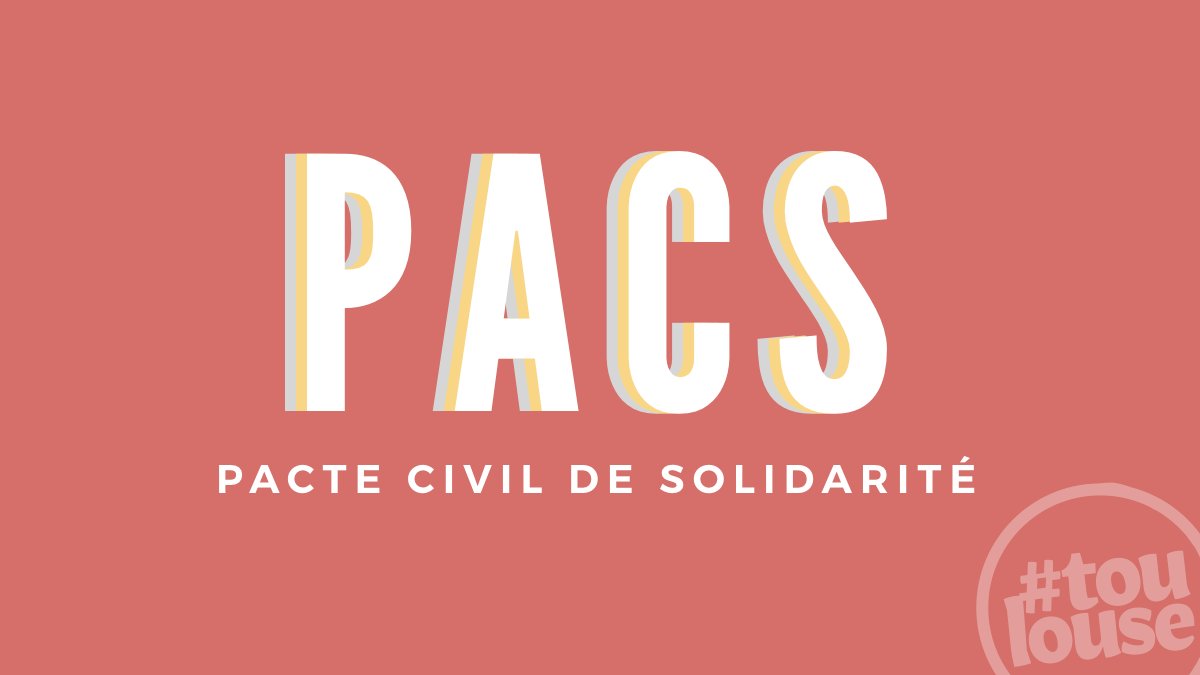 Toulouse's tweet photo. Vous souhaitez vous #pacser ? Depuis 2018, c'est en Mairie que cela se passe ! https://t.co/j9cpGbdCrP https://t.co/SgwjJG15ZU