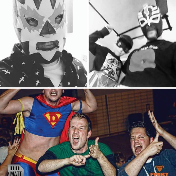 Congrats to the winners of our #lucha shirt giveaway. More contests and shows coming soon.
@dinoneilman #WrestleMania #merch