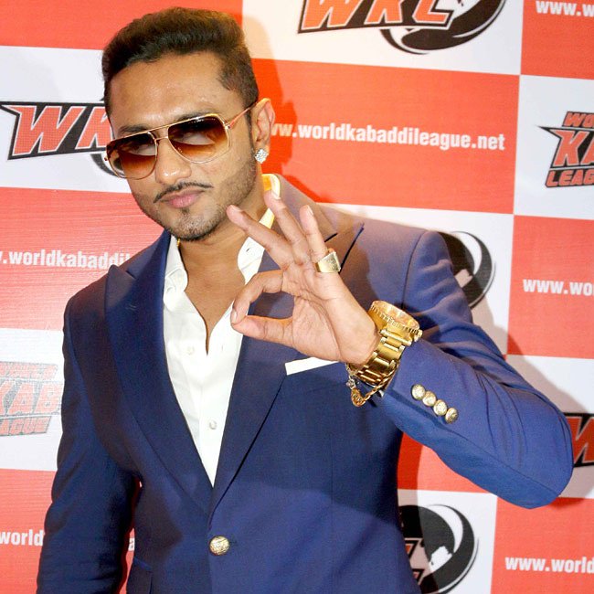 Rockstar handsome hunk singer yo yo honey Singh wish you happy birthday    